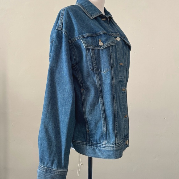 Medium Wash Denim Jacket - Picture 3 of 7